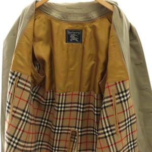 burberrys ステンカラー ノバチェック ウールライナー コート カーキ