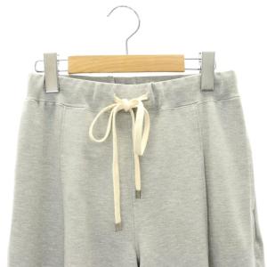 Ron Herman 23AW タックワイドパンツ センタープレス イージー XS グレー