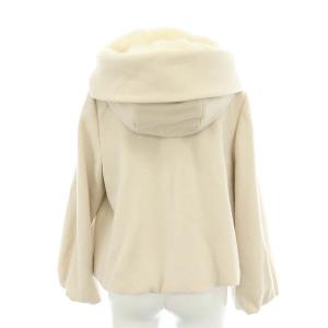 franche lippée まふまふコート アウター フード付き ウール M ベージュ
