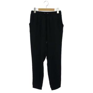 Deuxieme Classe シルクサテンドロストパンツ ボトムス イージー ジョガー 36 S 黒 ブラック