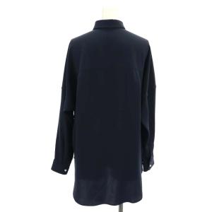 upper hights 長袖シャツ ブラウス 0 XS 紺 ネイビー