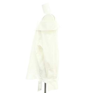 FRAY I.D 24SS シャツデザインオフショルブラウス 長袖 前開き F オフホワイト /DO OS