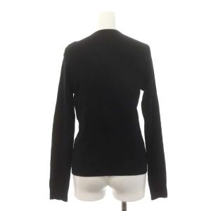 agnes b. カーディガンプレッション 長袖 スナップボタン 3 黒 ブラック