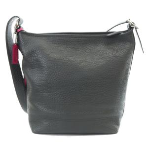 COACH タッセル付き ワンショルダーバッグ レザー 紫 パープル グレー 20202