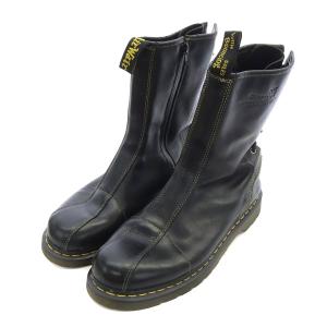 Dr.Martens 1B65 8ホールブーツ ワーク ショート バックレースアップ レザー UK10 29.0cm 黒 ブラック