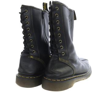 Dr.Martens 1B65 8ホールブーツ ワーク ショート バックレースアップ レザー UK10 29.0cm 黒 ブラック
