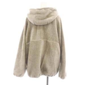 Plage 23AW BOA パーカー プルオーバー ボア グレージュ