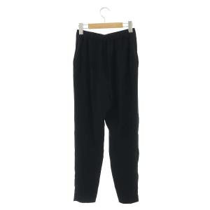 ENFOLD 23AW ELASTIC JODHPURS パンツ テーパード タック 36 黒 ブラック