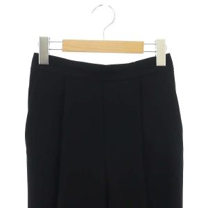 ENFOLD 23AW ELASTIC JODHPURS パンツ テーパード タック 36 黒 ブラック