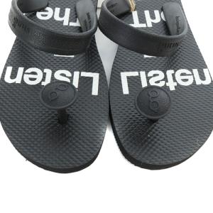 TAKAHIROMIYASHITATheSoloIst. gurus コラボ サンダル トング S/M 24.5cm-25.5cm 黒 ブラック