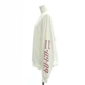 REMI RELIEF 22AW LAppartement別注 Graphic L/S T-SH Tシャツ プルオーバー 長袖 F 白 ホワイト