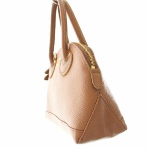 YOUNG & OLSEN EMBOSSED LEATHER ZIP BOAT BAG S エンボスレザージップボートバッグS ハンドバッグ