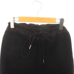 sacai 23年 Sweat Jersey Pants 1 ブラック 23-06514