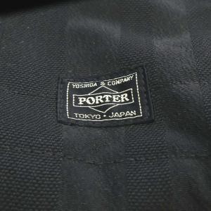 PORTER 吉田カバン 70周年記念 トートバッグ ショルダーバッグ キャンバス 黒 ブラック