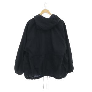 marka 24E パーテックスシールド3レイヤーナイロンリップストップジャケット フード 薄手 1 ブラック