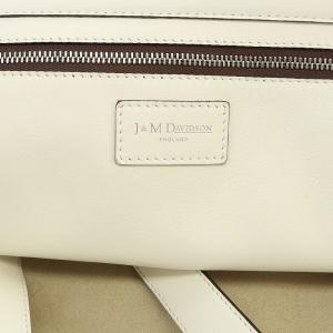 J&M DAVIDSON 1514N S BELLE WITH STUDS トートバッグ ホワイト