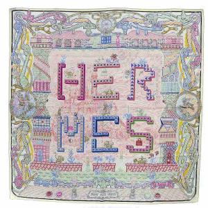 スカーフ カレ90 super silk quest