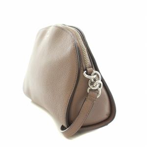 kate spade new york ラーチモントアベニュー ショルダーバッグ レザー 牛革 ロゴ プリント チャコールブラウン WKRU5765