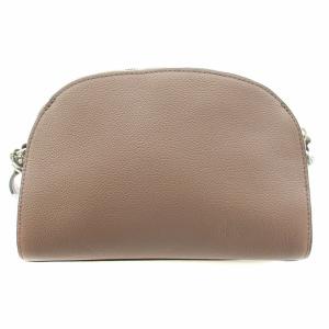 kate spade new york ラーチモントアベニュー ショルダーバッグ レザー 牛革 ロゴ プリント チャコールブラウン WKRU5765