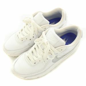 NIKE Air Max 90 White Blue Joy Metallic Silver