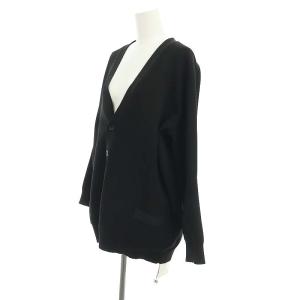 MADISONBLUE BIG KNIT カーディガン ニット 長袖 Vネック XS ブラック