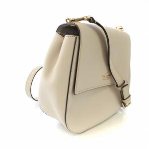 kate spade new york Cameron Street Byrdie クロスボディ ショルダーバッグ カウレザー 牛革 ベージュ PXRU6912