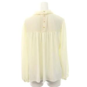 franche lippée ゆめごこち ブラウス 長袖 刺繍 M オフホワイト
