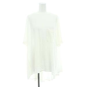 ザ ビッグ スモーク バックフレアTシャツ ABIGAIL TOP プルオーバー 半袖 白 ホワイト /SY