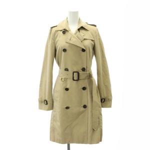 THE KENSINGTON ノバチェック トレンチコート US4 ベージュ