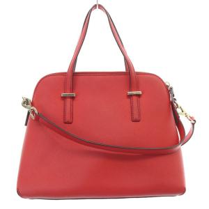 kate spade new york ハンドバッグ ショルダーバッグ 2way レザー 赤 レッド