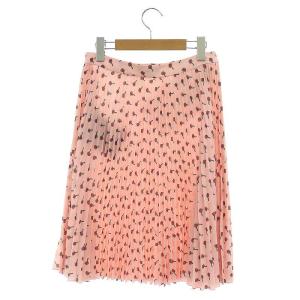 PRADA CDCROSE プリーツスカート 40 ピンク