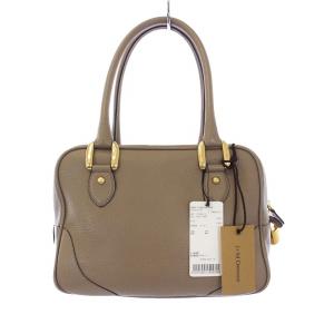 J&M DAVIDSON MINI MIA ボストンバッグ ベージュ