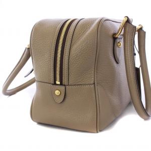 J&M DAVIDSON MINI MIA ボストンバッグ ベージュ