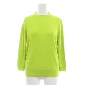 23AW Soubari Knit Tops トップス ニット カットソー 長袖 ボトルネック 36 ライトイエロー