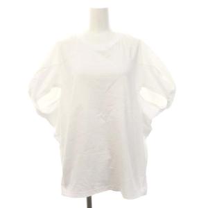 24AW round pullover プルオーバー カットソー 半袖 M 白 ホワイト