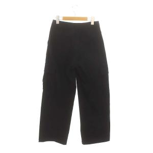 Theory 23SS Neoteric Twill Cargo Pant GH カーゴパンツ ワイドパンツ 0 黒 ブラック