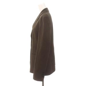 Theory 24SS Crisp Twill SB Slim Blazer UL テーラードジャケット シングル 0 茶 ブラウン