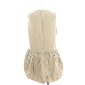 Plage 24SS Balloon チュニックブラウス バルーン ノースリーブ プルオーバー ベージュ