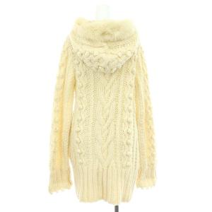 美品】EPOCA 羊革 毛皮 ドッキングニットライダースジャケット 40