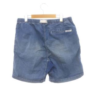 N.HOOLYWOOD エヌハリウッド ×グラミチ GRAMICCI ストレッチデニムクライミングショーツ ショートパンツ 40 青 ブルー