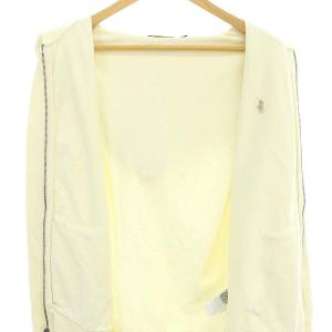 POLO RALPH LAUREN ジップアップパーカー 長袖 フード ロゴ刺繍 S オフホワイト /DO OS SH