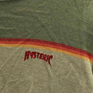 HYSTERIC GLAMOUR サマーニットトップス 半袖 プルオーバー F スモーキーグリーン SH