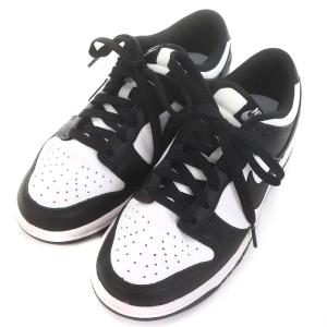 NIKE Women's Dunk Low White Black パンダダンク スニーカー US6.5
