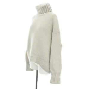GALERIE VIE 22AW ファインウール タートルネックプルオーバー ニット セーター 長袖 プルオーバー S ベージュ きなり