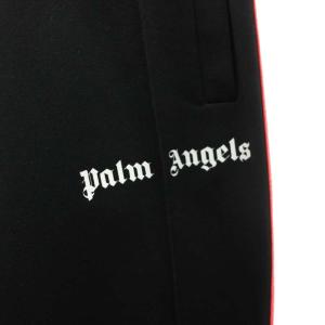 PALM ANGELS サイドライントラックパンツ ジャージパンツ イージー S 黒 ブラック マルチカラー