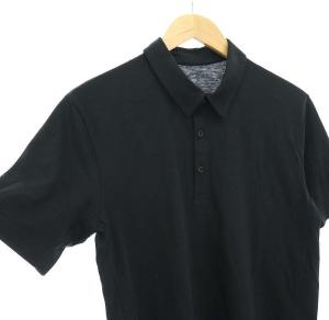 Patagonia 24SS 42215メンズ・エッセンシャル・ポロ ポロシャツ 半袖 コットン S 黒 ブラック