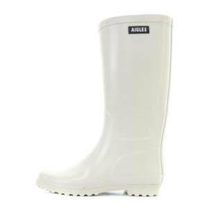 エリオサ ラバーブーツ ロング 長靴 レインブーツ 36 23cm 白 ホワイト /SR21