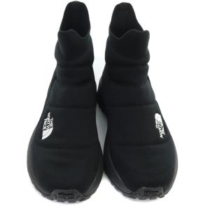 THE NORTH FACE Shelter Knit Mid WR ブーツ ショート ロゴ 25cm 黒 ブラック NF52362
