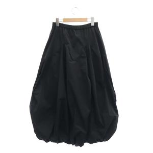 ENFOLD 24AW BALLOON-SKIRT スカート ロング ブラック