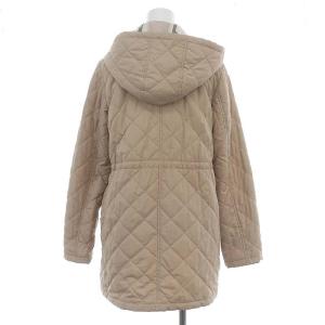 BLUE LABEL CRESTBRIDGE フーディ キルティングジャケット ジップアップ 36 ピンク